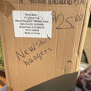 Plastic Hangers 100 Pack